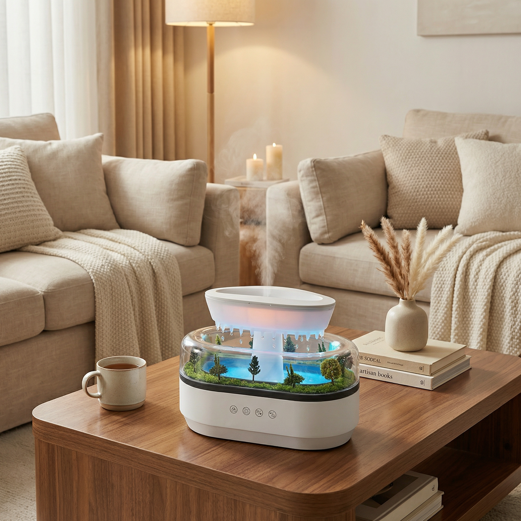 The Aroma RainDrop Humidifier